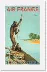 CP AIR FRANCE AFRIQUE OCCIDENTALE (Albert Brenet 1949) - A38 * 517 x 851 * (80KB)